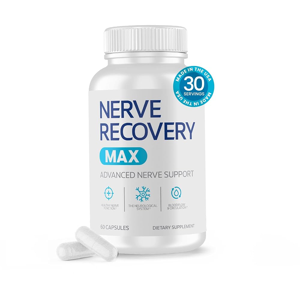 Nerve Recovery Max - Non-GMO Advanced Nerve Support Supplement