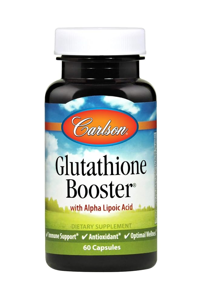 Carlson Glutathione Booster Alpha Lipoic Acid - 60 Capsules