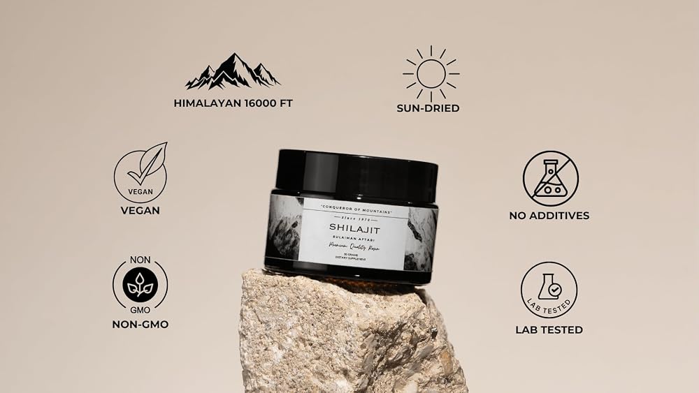 Sulaiman Aftabi Himalayan Shilajit Resin - 30g - image 3