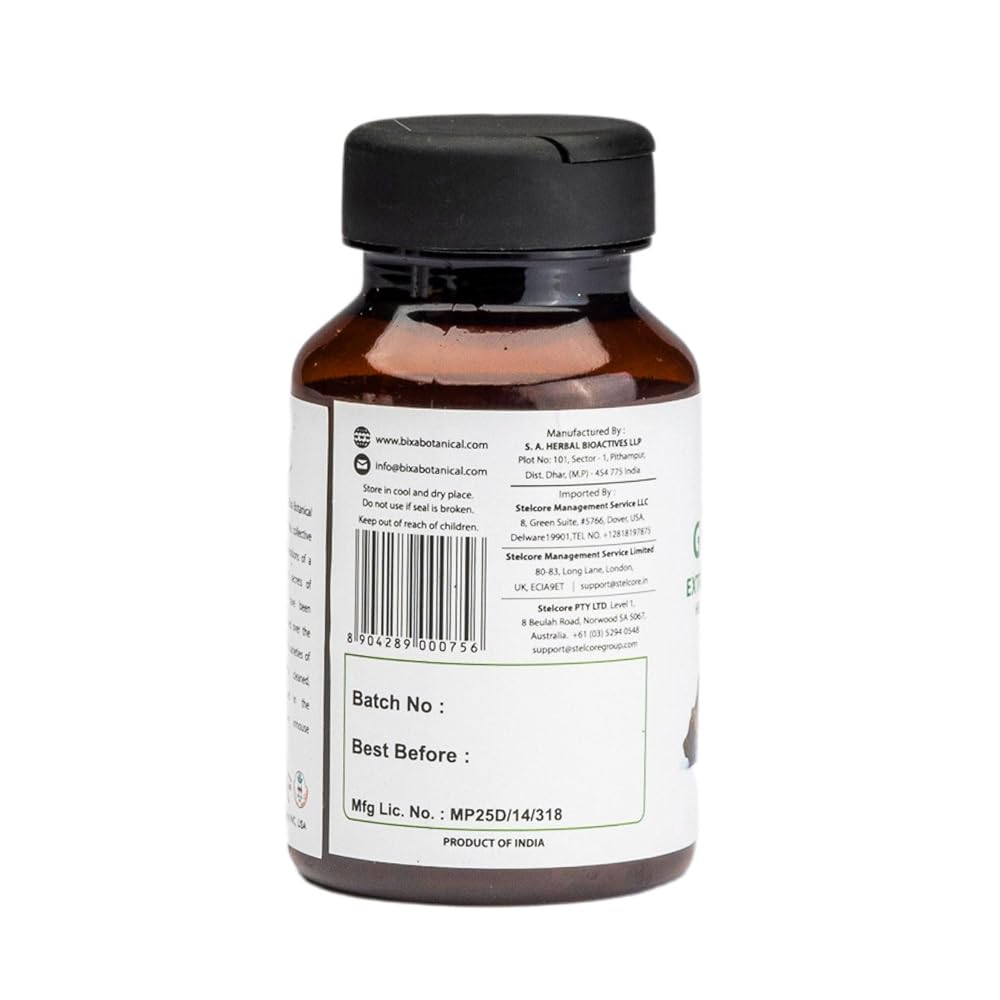 bixa BOTANICAL Guggul Extract 450mg Capsules - 60 Count - image 7