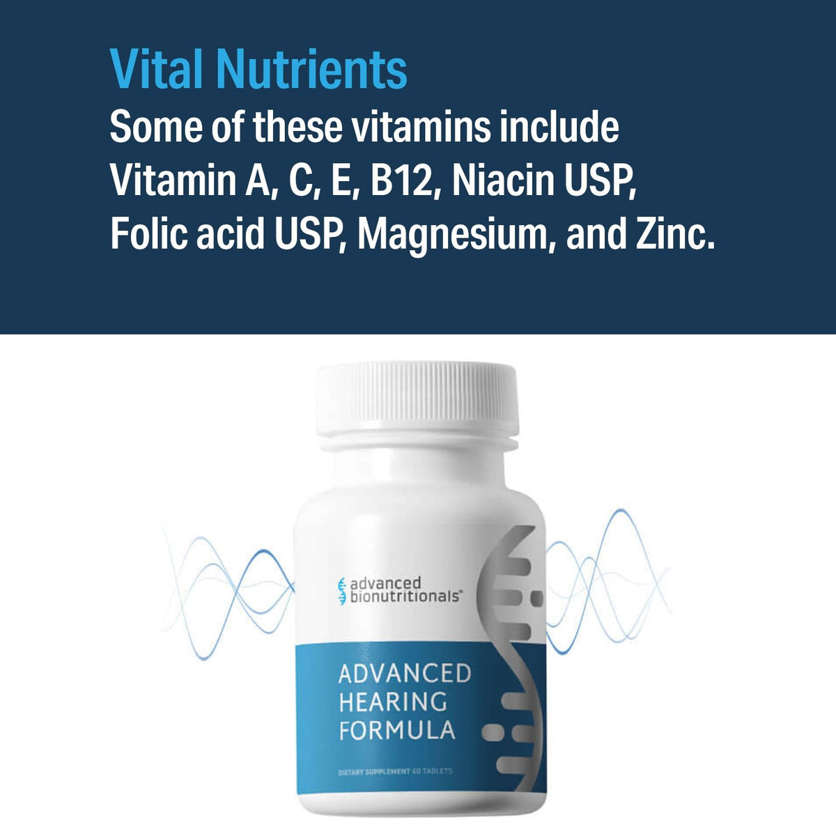 Advanced Bionutritionals Advanced Hearing Formula - 60 Tablets - image 4