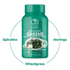 OS Organic Side Organic Greens Spirulina Wheatgrass Moringa - 90 Tablets - image 5