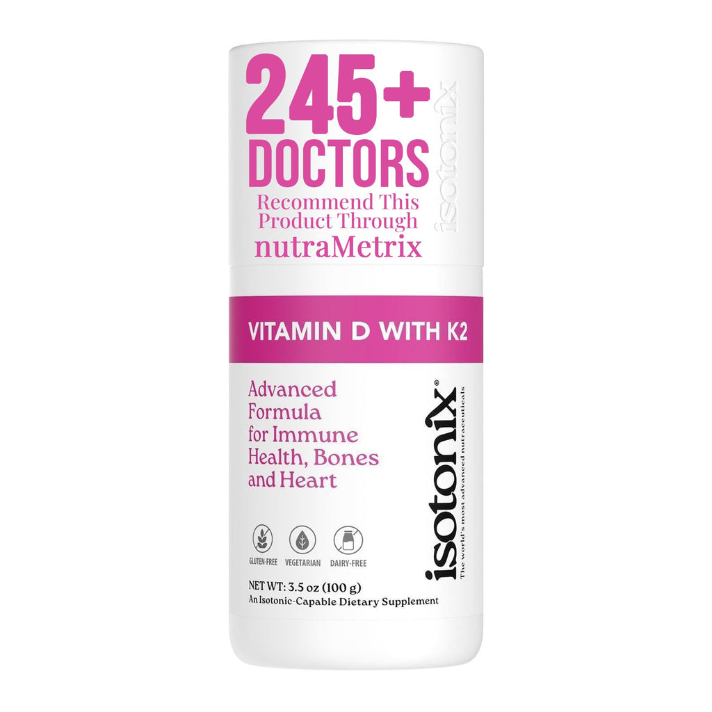 Isotonix Vitamin D3 with K2 Bone & Immune Support - 30 Servings