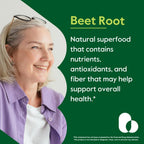 BESTVITE Beet Root 550mg - 120 Vegetarian Capsules - image 2