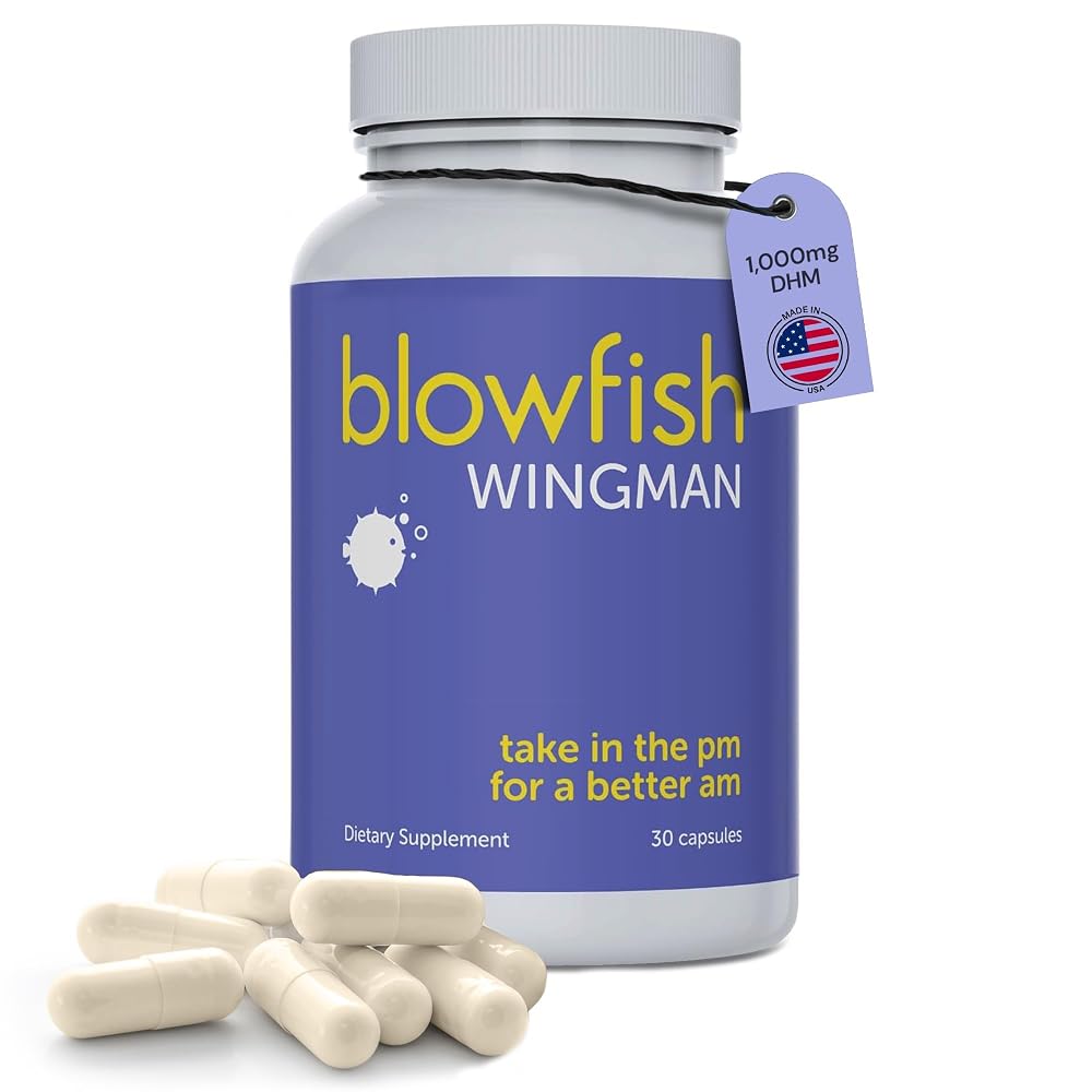 Blowfish Wingman Pre-Alcohol Liver Support Supplement - 30 Capsules