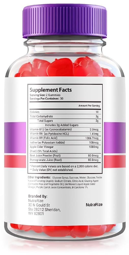 NutraRize Vyto Keto ACV Gummies Weight Loss Support - 60 Gummies - image 2