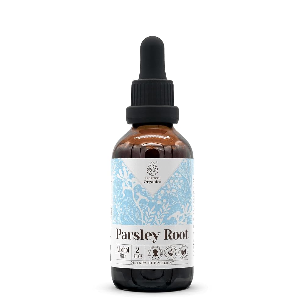Garden Organics Parsley Root Alcohol-Free Natural Tincture Extract