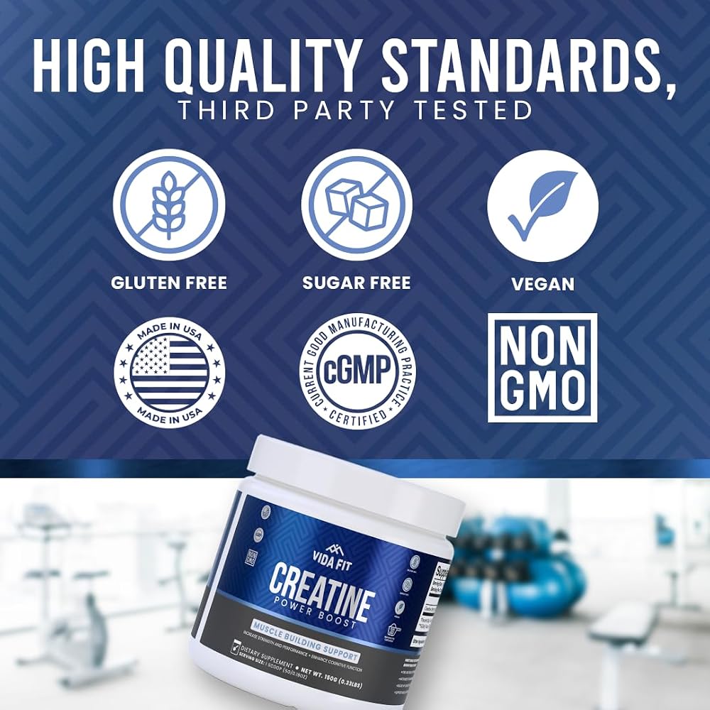 Vida Fit Micronized Creatine Monohydrate