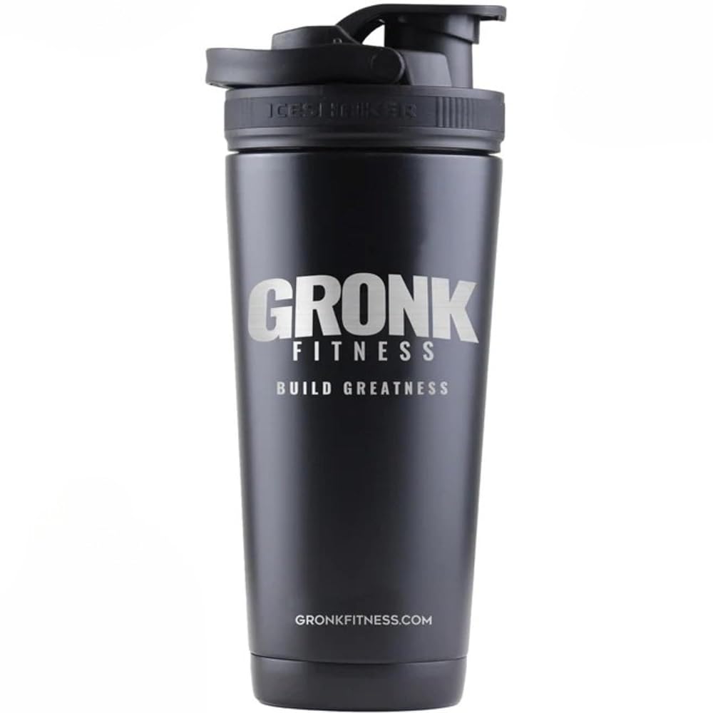 Ice Shaker Gronk Fitness Edition Shaker Bottle - 26 Oz
