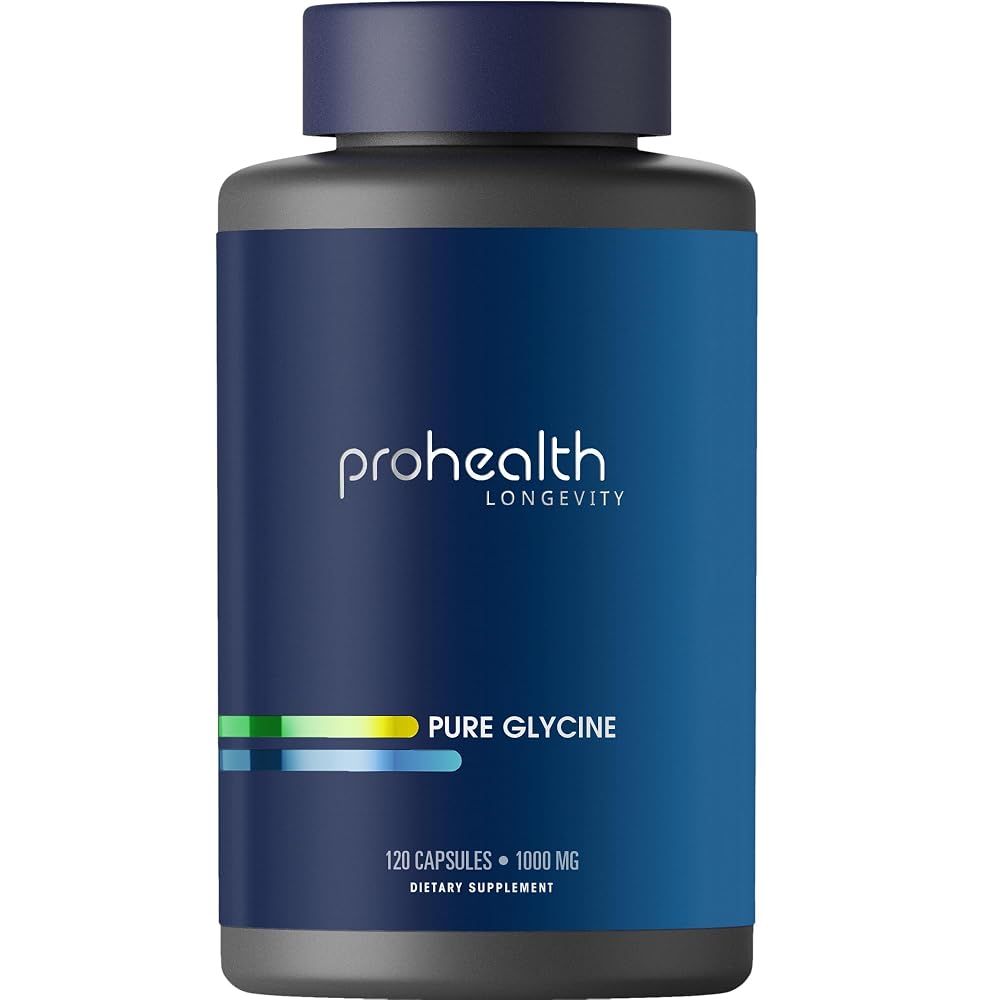 ProHealth Pure Glycine 1000 mg for Sleep - 120 Capsules