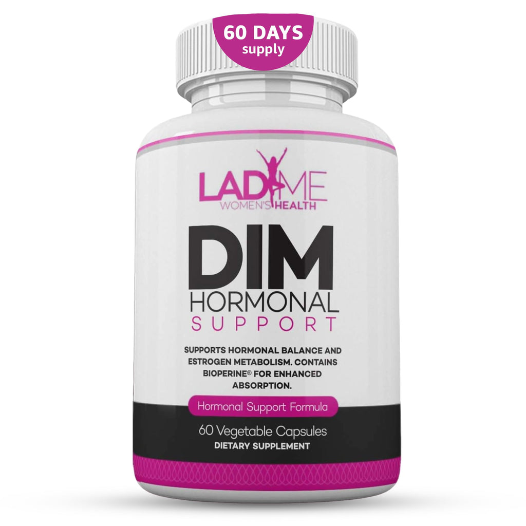 LadyMe DIM Supplement 150mg for Women Hormone Balance - 60 Capsules