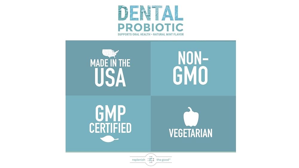 Replenish the Good Dental Oral Probiotic - 60 Chewable Tablets - image 8