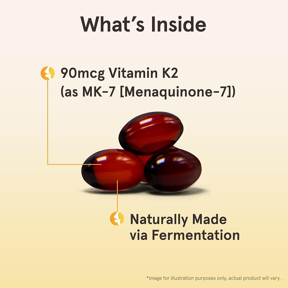 Jarrow Formulas MK-7 90 mcg - Bioactive Form of Vitamin K2 - Servings