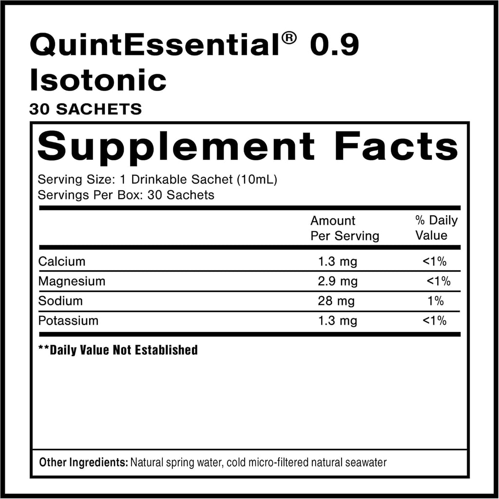 Quicksilver Scientific Quintessential 0.9 Sachets - 30 Count - image 2