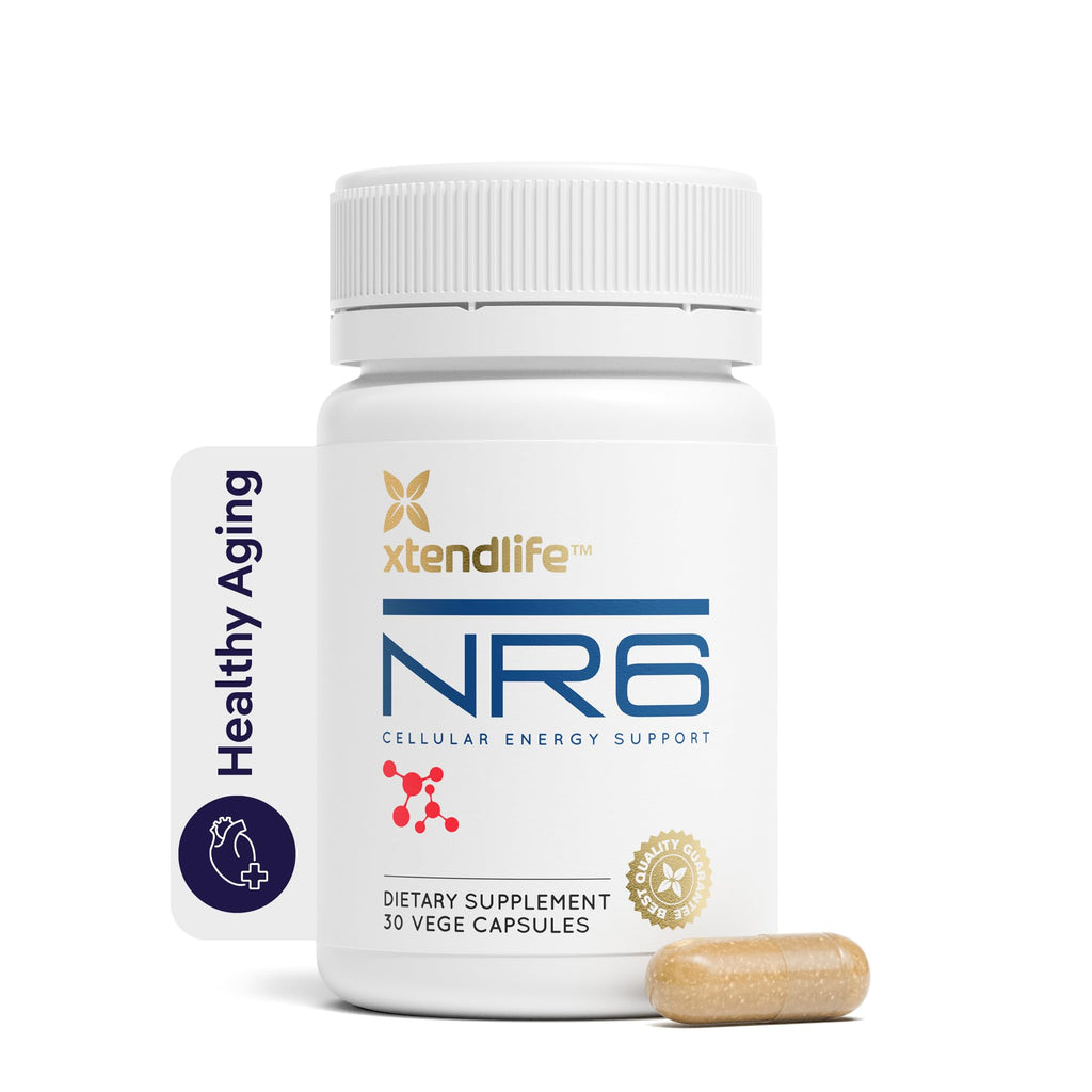 Xtendlife NR6 NAD+ with Nicotinamide Riboside & Resveratrol - 30 Capsules