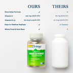 SOLARAY Capsules Multivitamin High Energy Vegetarian Bottle Yes