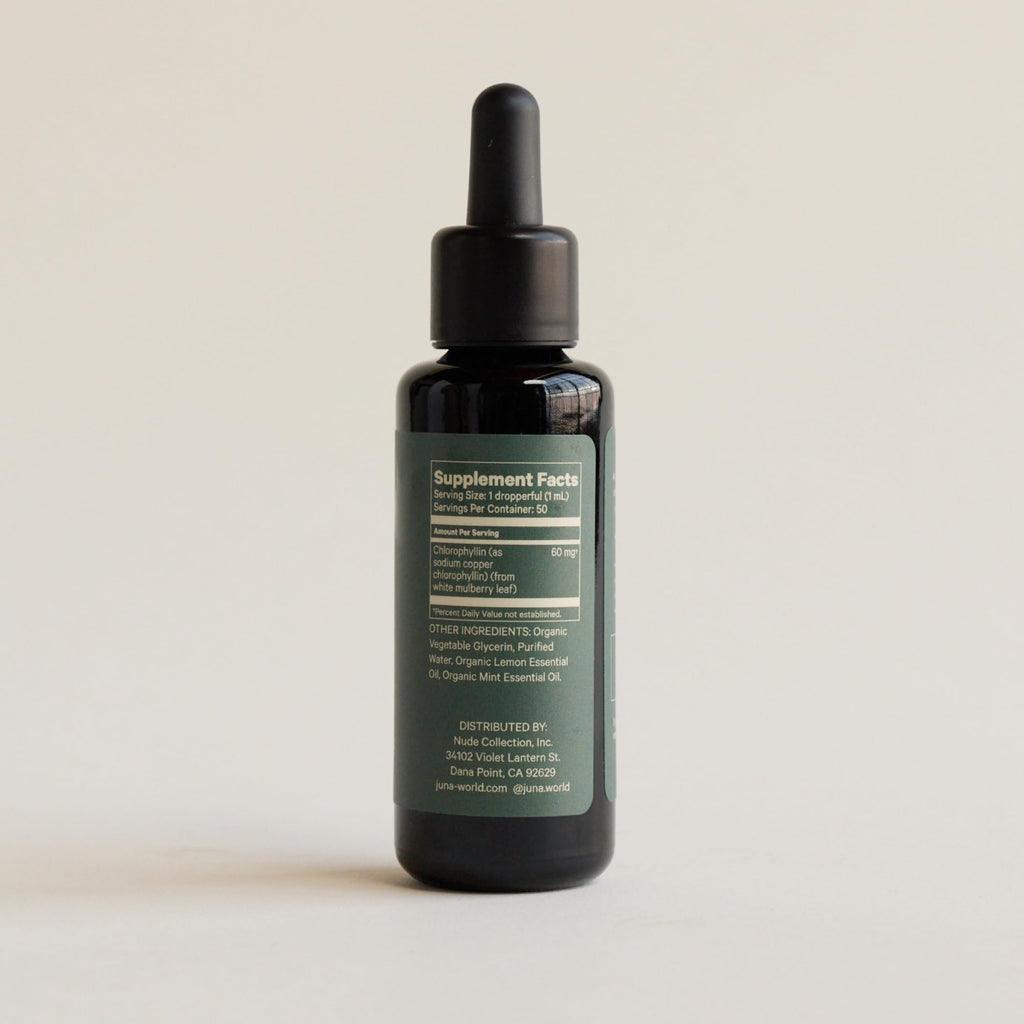 Juna Liquid Chlorophyll Drops Lemon & Mint 3X Strength - 1.7 Fl Oz - image 9