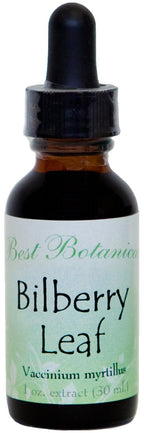Best Botanicals Bilberry Leaf Extract - 1 Fl Oz