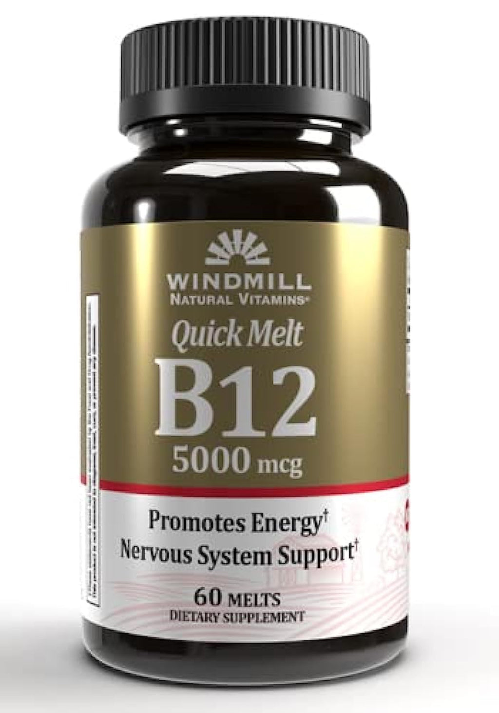Windmill Vitamin B-12 5000 MCG Quick Melt - 60 Melts