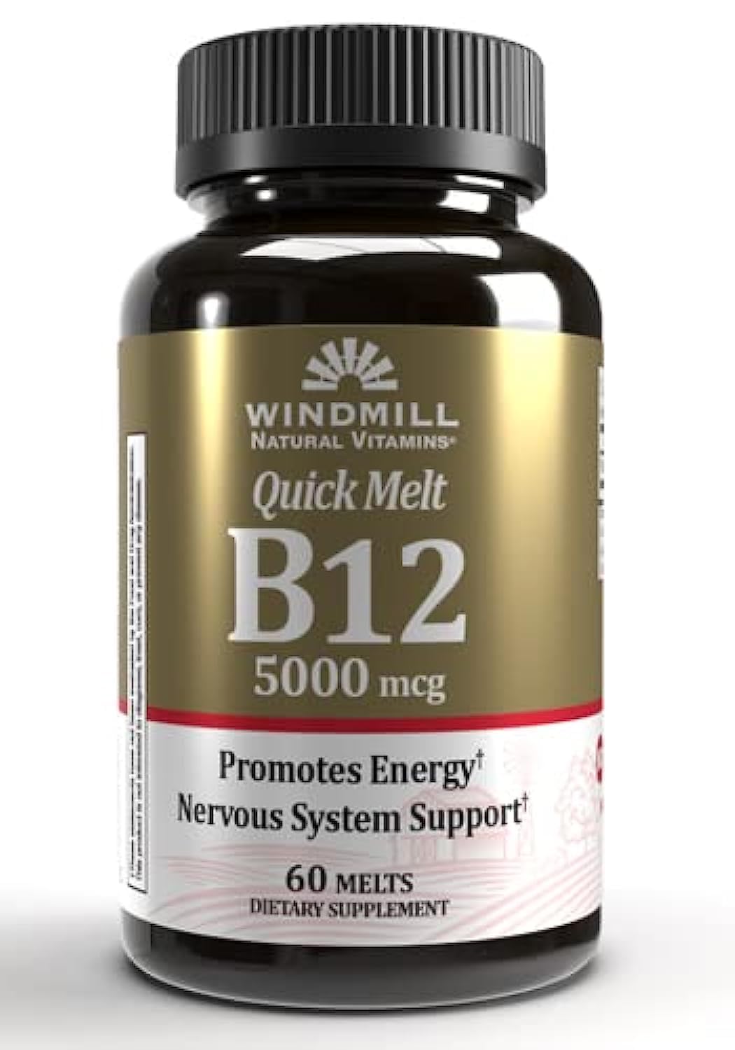 Windmill Vitamin B-12 5000 MCG Quick Melt - 60 Melts