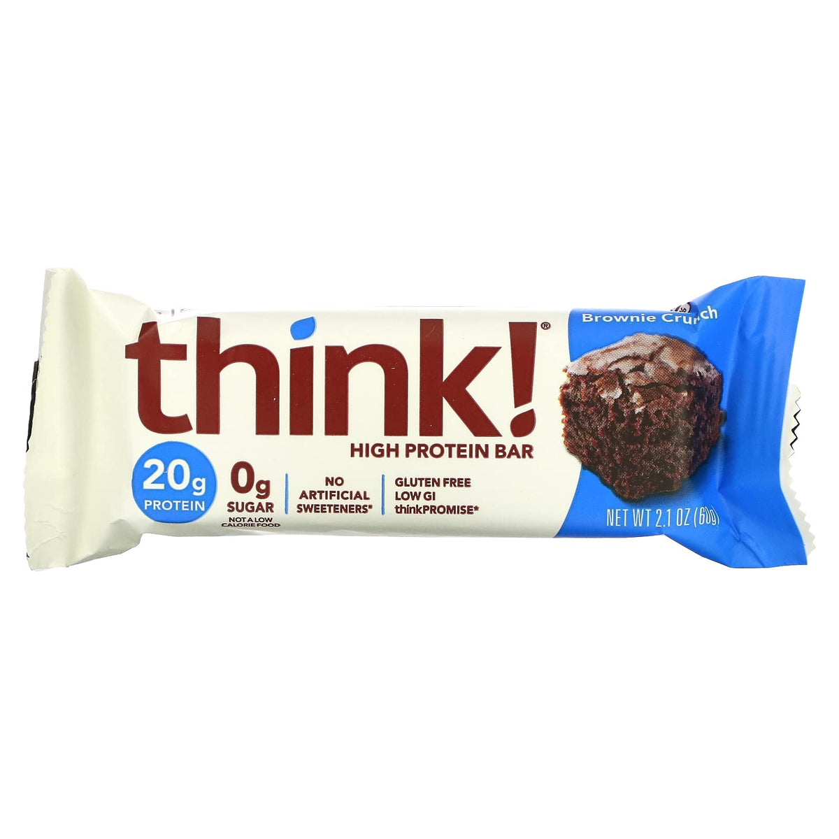 thinkThin Protein Bars Brownie Crunch - 10 Pack - image 4