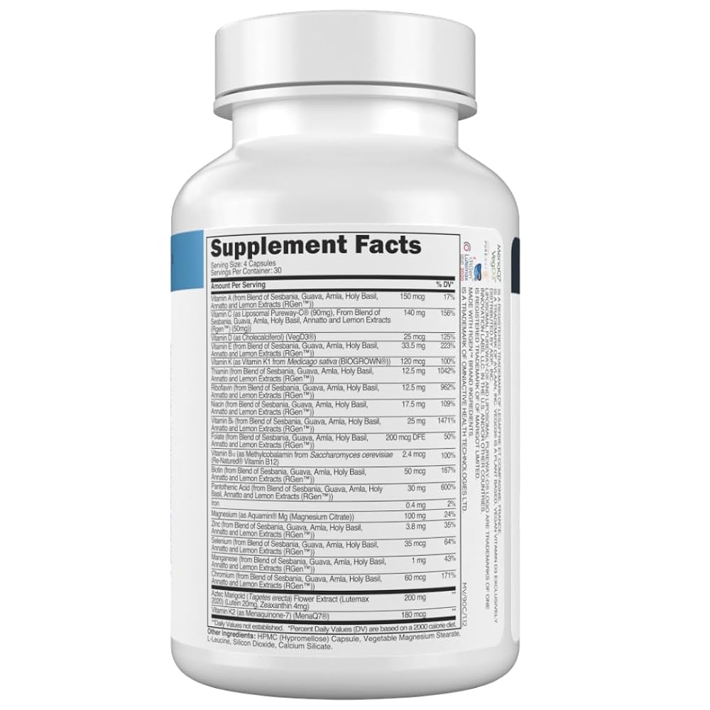 Transparent Labs Daily Multivitamin for Women and Men - 120 Capsules - image 8