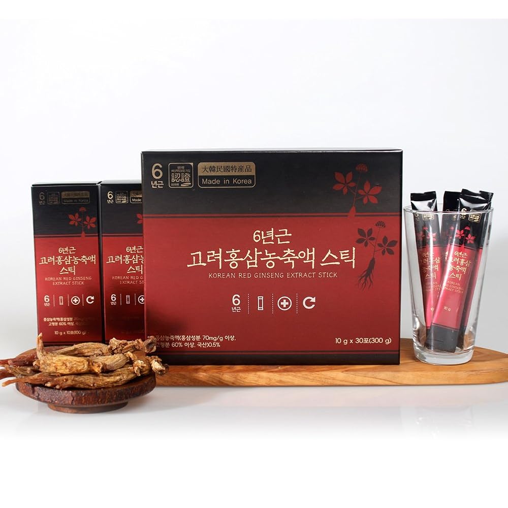 KGC JUNGWONSAM 6 Years Red Ginseng Extract Stick - 30 Sticks - image 3