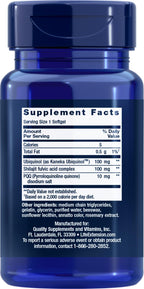 Life Extension Super Ubiquinol CoQ10 with PQQ - 60 Softgels - image 2
