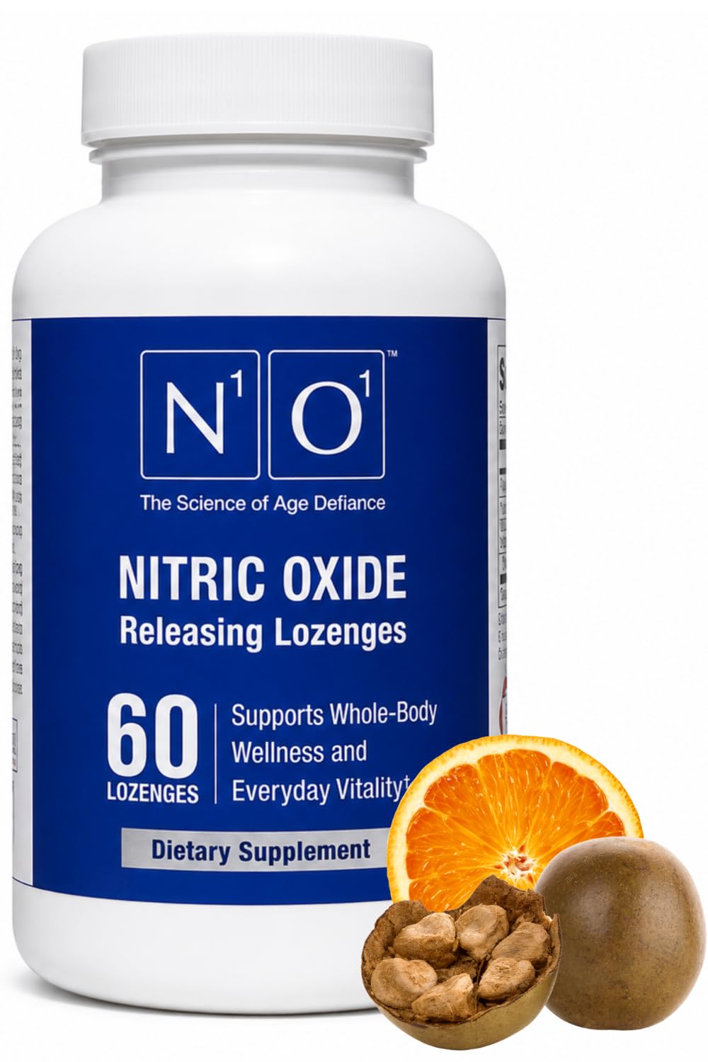 N1O1 Nitric Oxide Lozenges Supplement - 60 Count