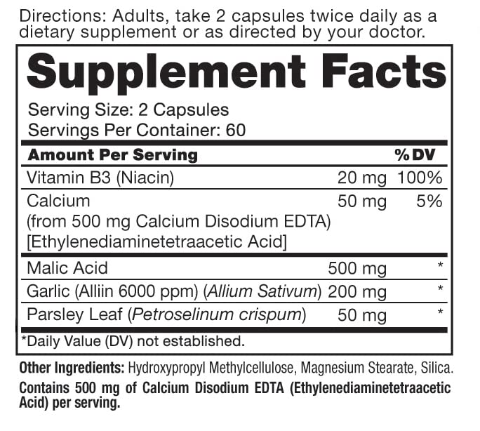 Roex Cardio Flow with EDTA Capsules - 120 Count - image 7