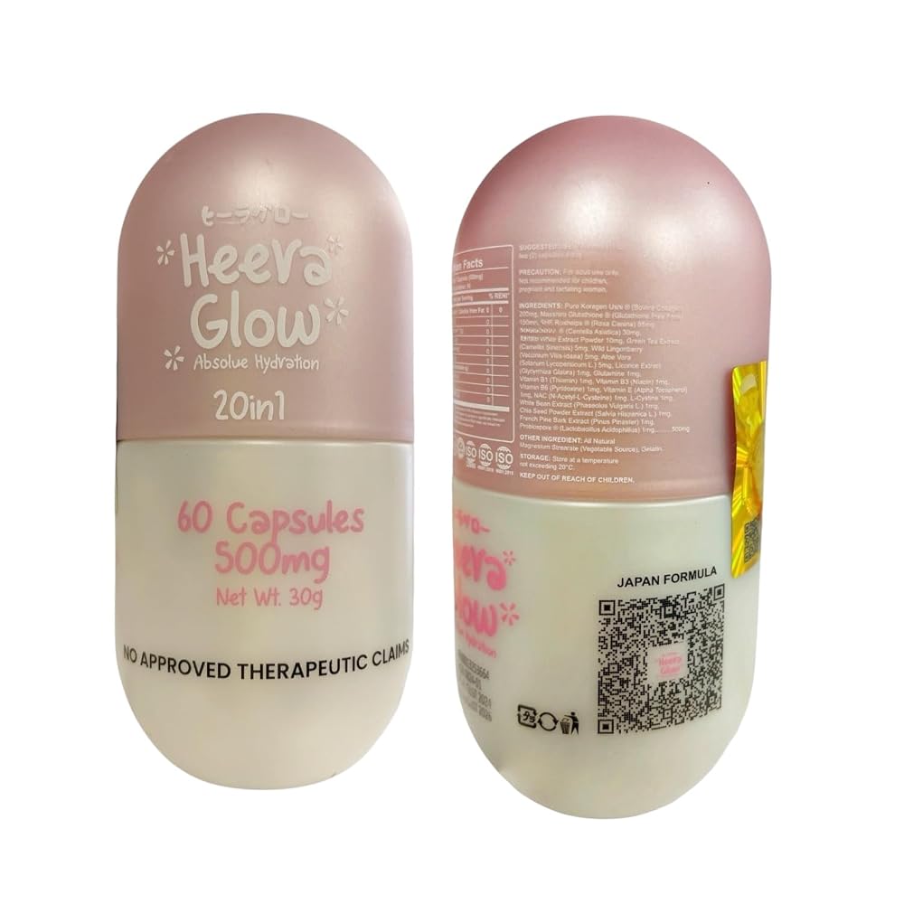 Generic Heira Glow Absolute Hydration Glutathione Collagen Capsules - 60 Count - image 4