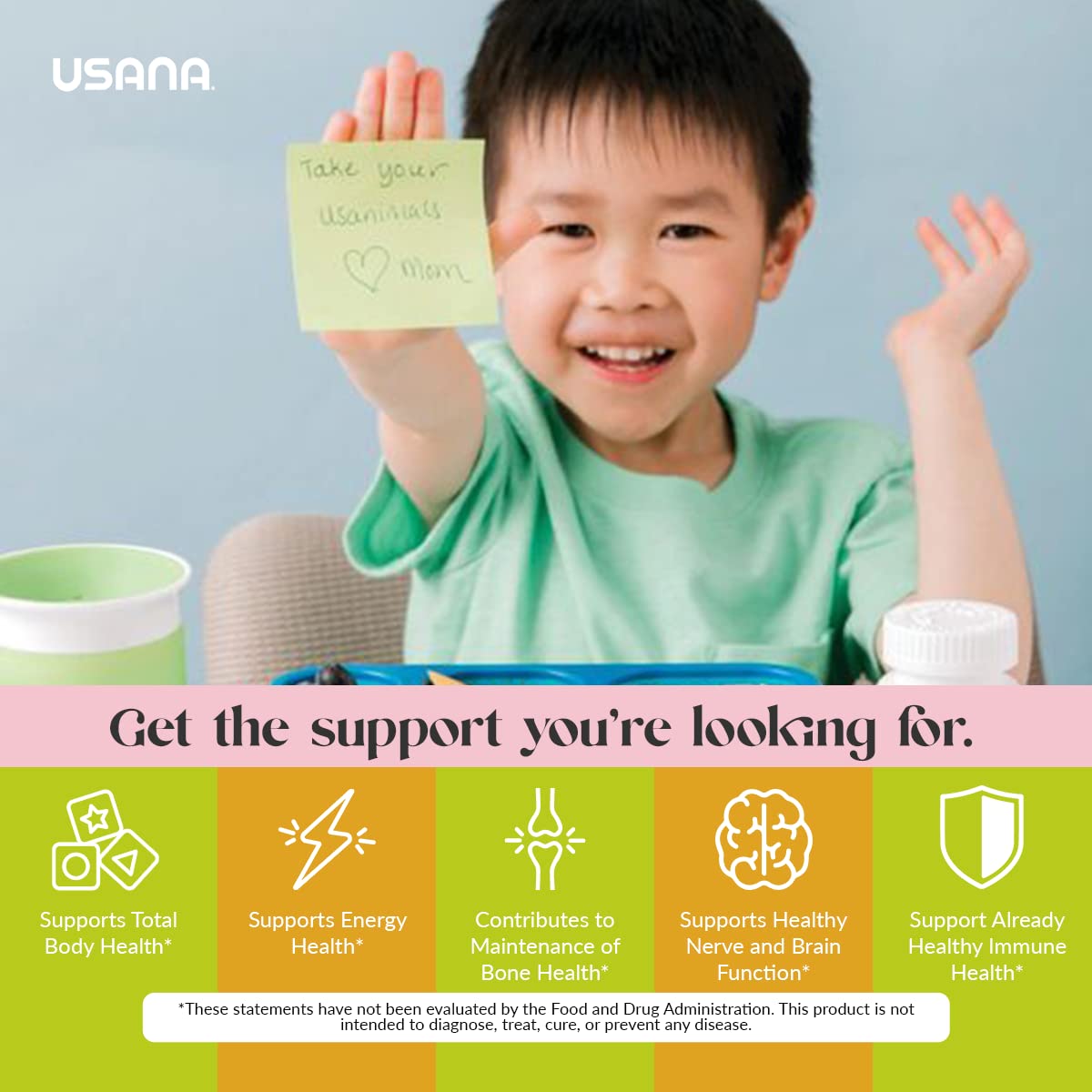 USANA Usanimals Multivitamin for Kids - 56 Chewable Tablets - image 4