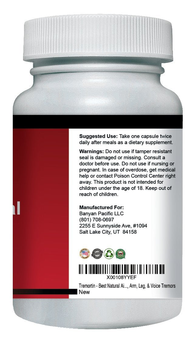 Tremortin Herbal Supplement for Essential Tremor - 6 Pack - image 4