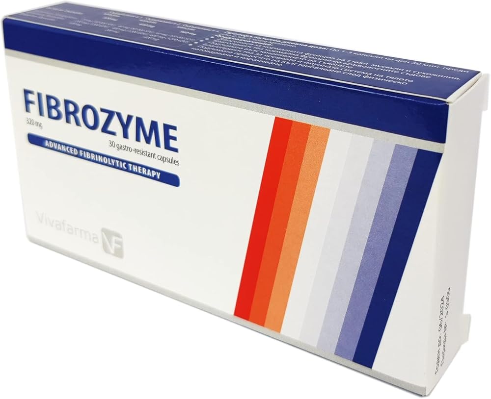 VivaFarma FIBROZYME 320 mg Proteolytic Enzyme Capsules - 30 Count - image 4