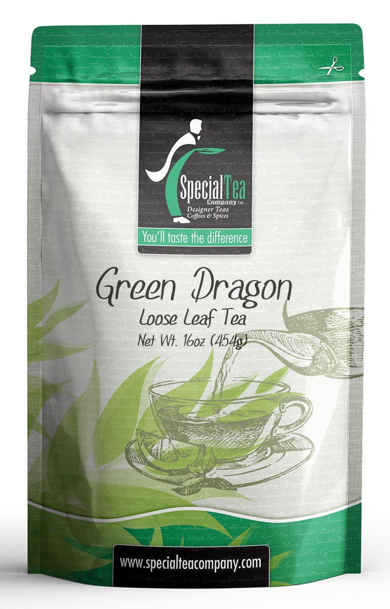 Special Tea Green Dragon Green Tea Loose Leaf - 16 oz