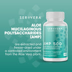 SEROVERA AMP Organic Aloe Glyconutrient Supplement - 270 Capsules - image 3