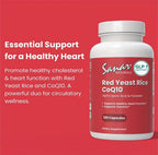 Sanar Naturals Red Yeast Rice with CoQ10 - 120 Capsules - image 6
