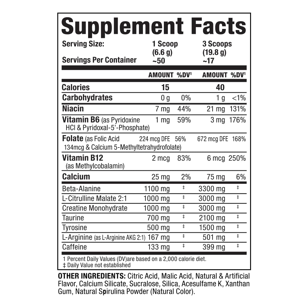 ALLMAX IGNITER Sport Pre-Workout Powder, 50 Servings