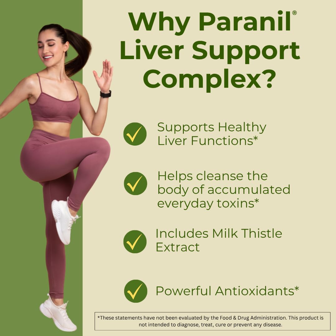 DrNatura Paranil Liver & Colon Cleanse - 110 Vegetarian Capsules - image 4