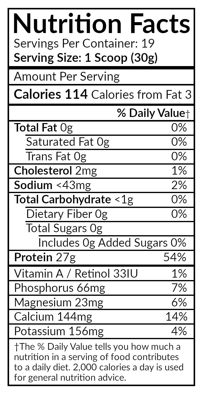 NMNWed Native Whey Protein Isolate Unflavored - 20 oz - image 3