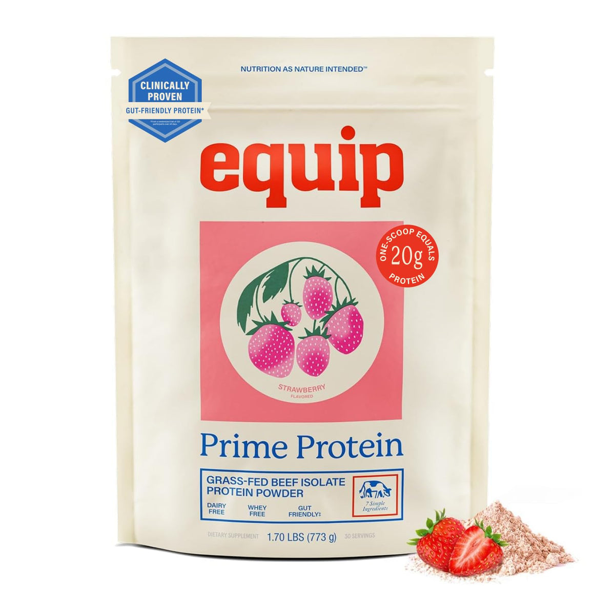 Equip Prime Protein Powder - Gut-Friendly