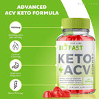 rize labs Biofast Keto ACV Gummies for Weight Loss - 60 Gummies - image 2
