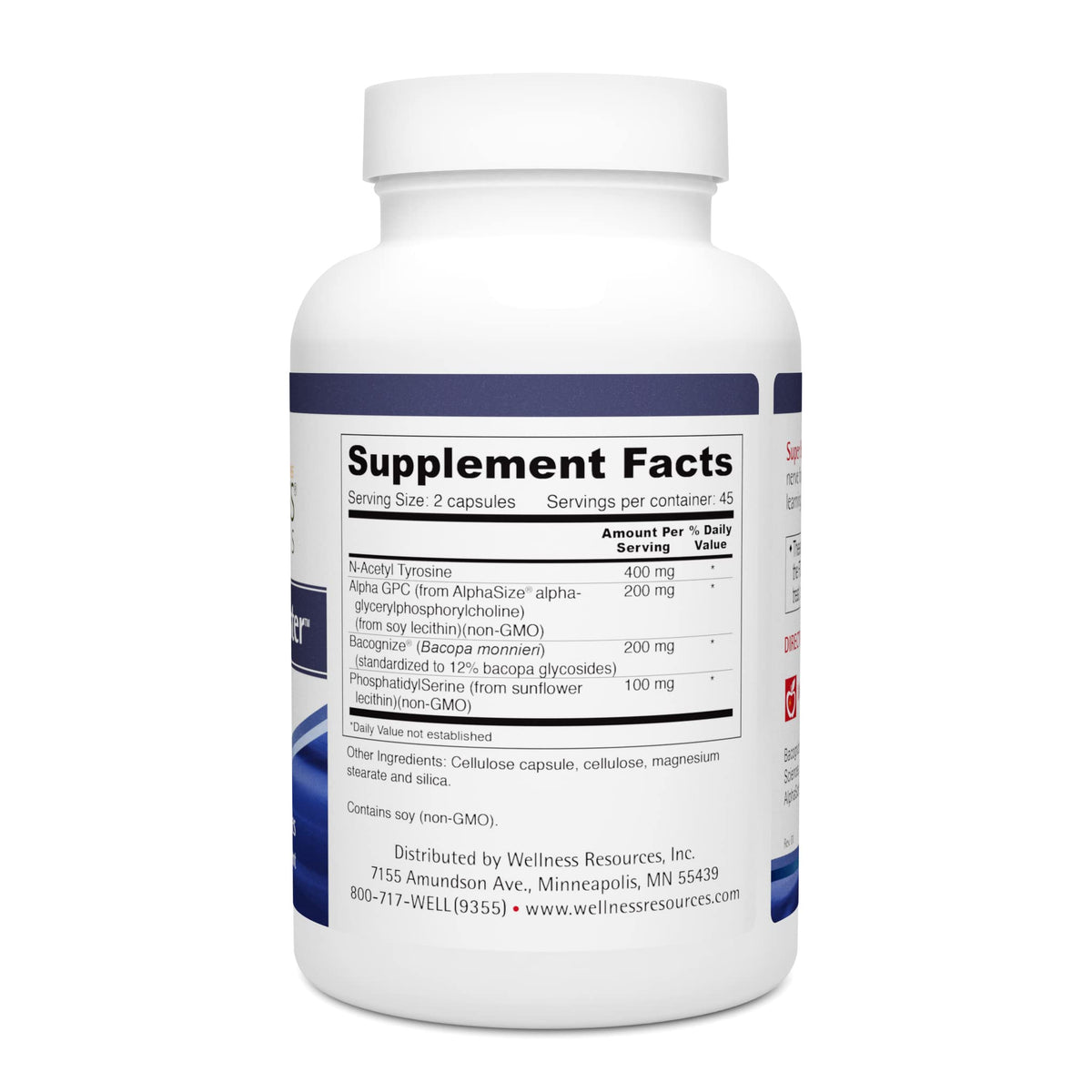 Wellness Resources Super Brain Booster for Mental Clarity - 90 Capsules - image 2