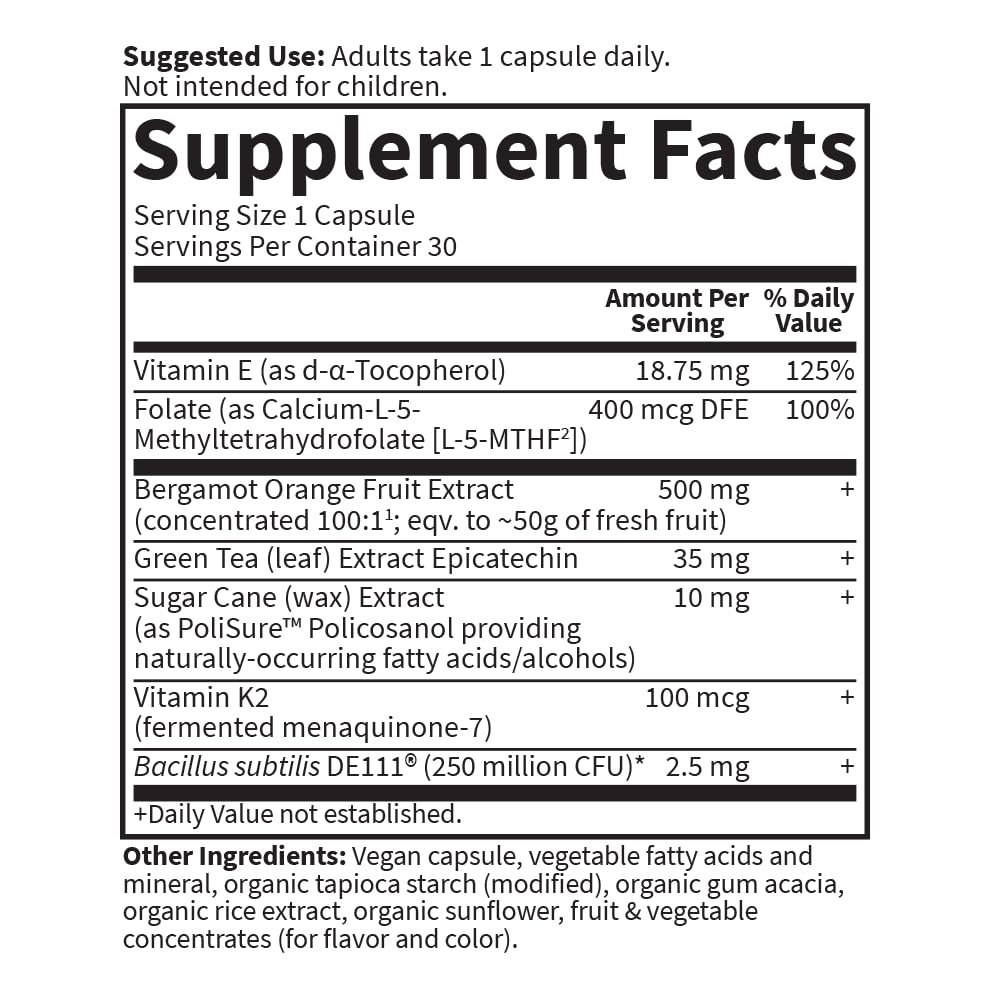 Garden of Life Herbals Heart Health Supplement - 30 Capsules - image 6