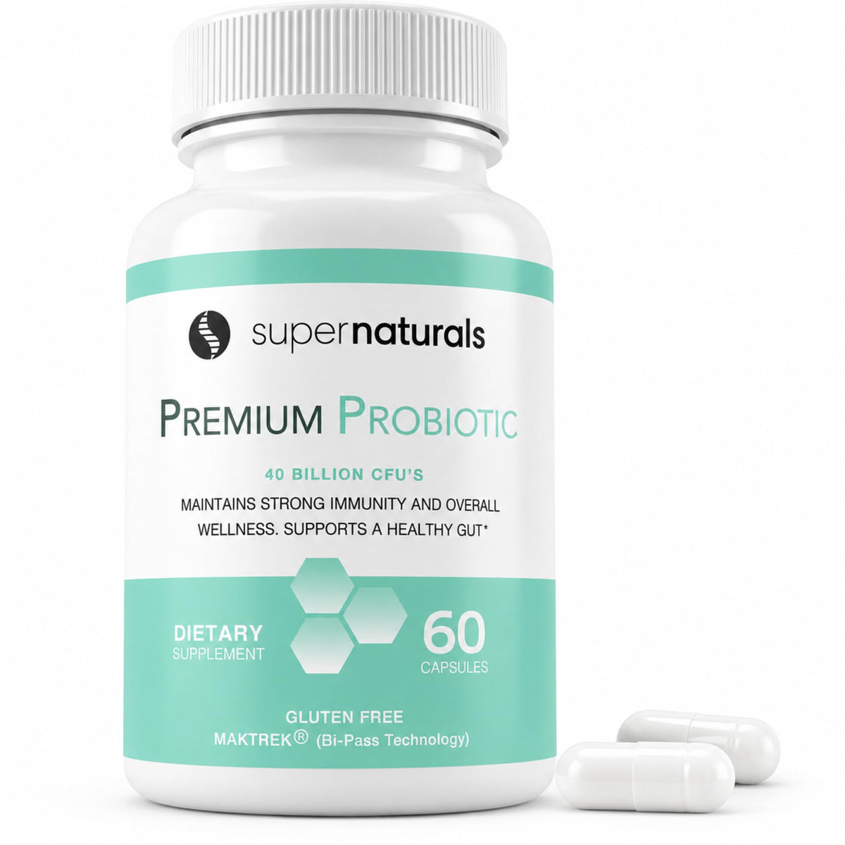 JLM Nutritionals Probiotics 40 Billion CFU Digestive Health - 60 Capsules