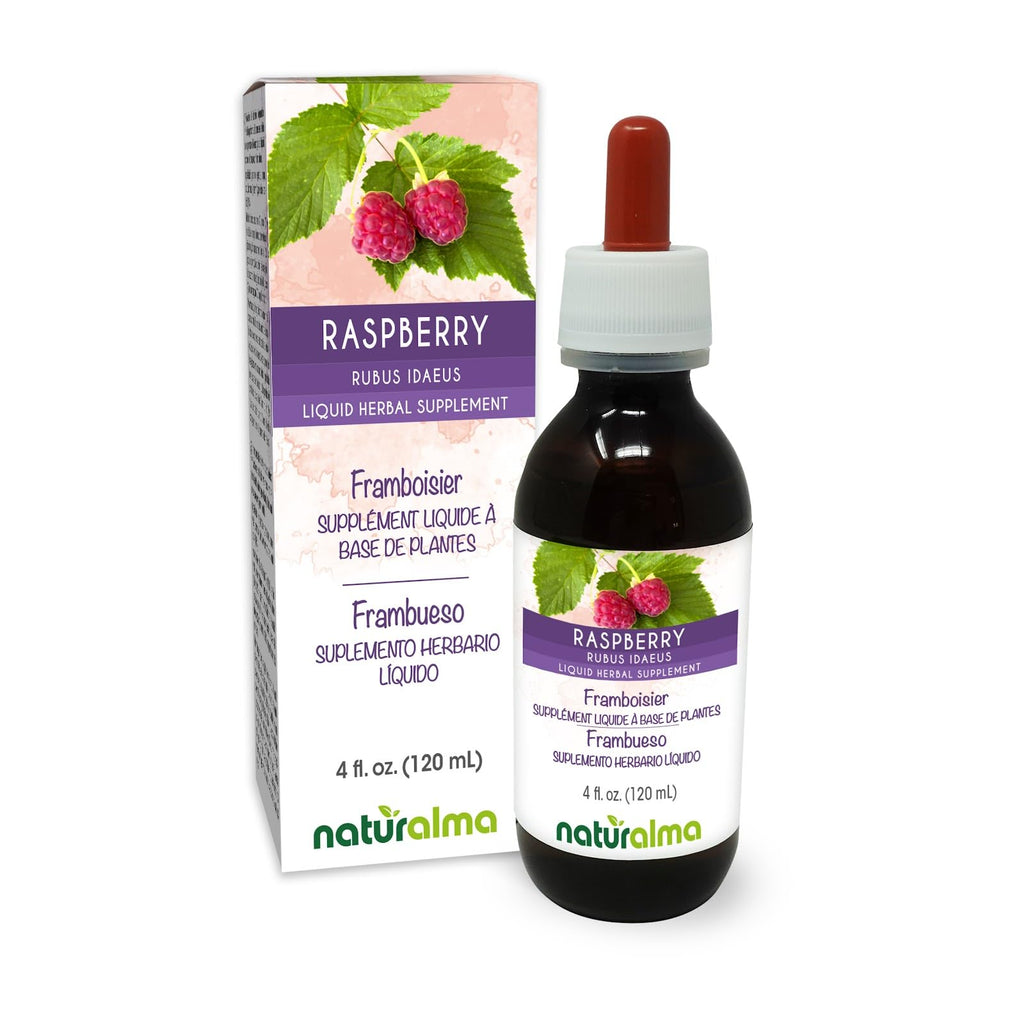 Naturalma Raspberry Leaf Alcohol-Free Tincture - 4 fl oz