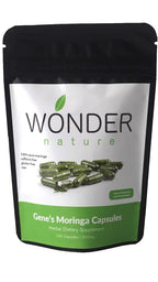 Wonder Nature Moringa Fine Green Powder - 100 Vegetarian Capsules - image 6