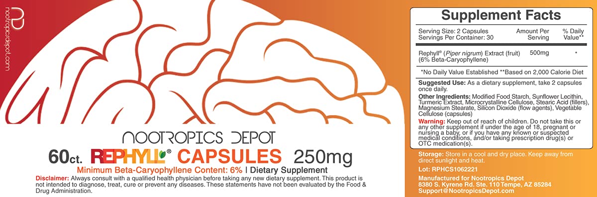 Nootropics Depot Rephyll 250mg Joint Support - 60 Capsules - image 2