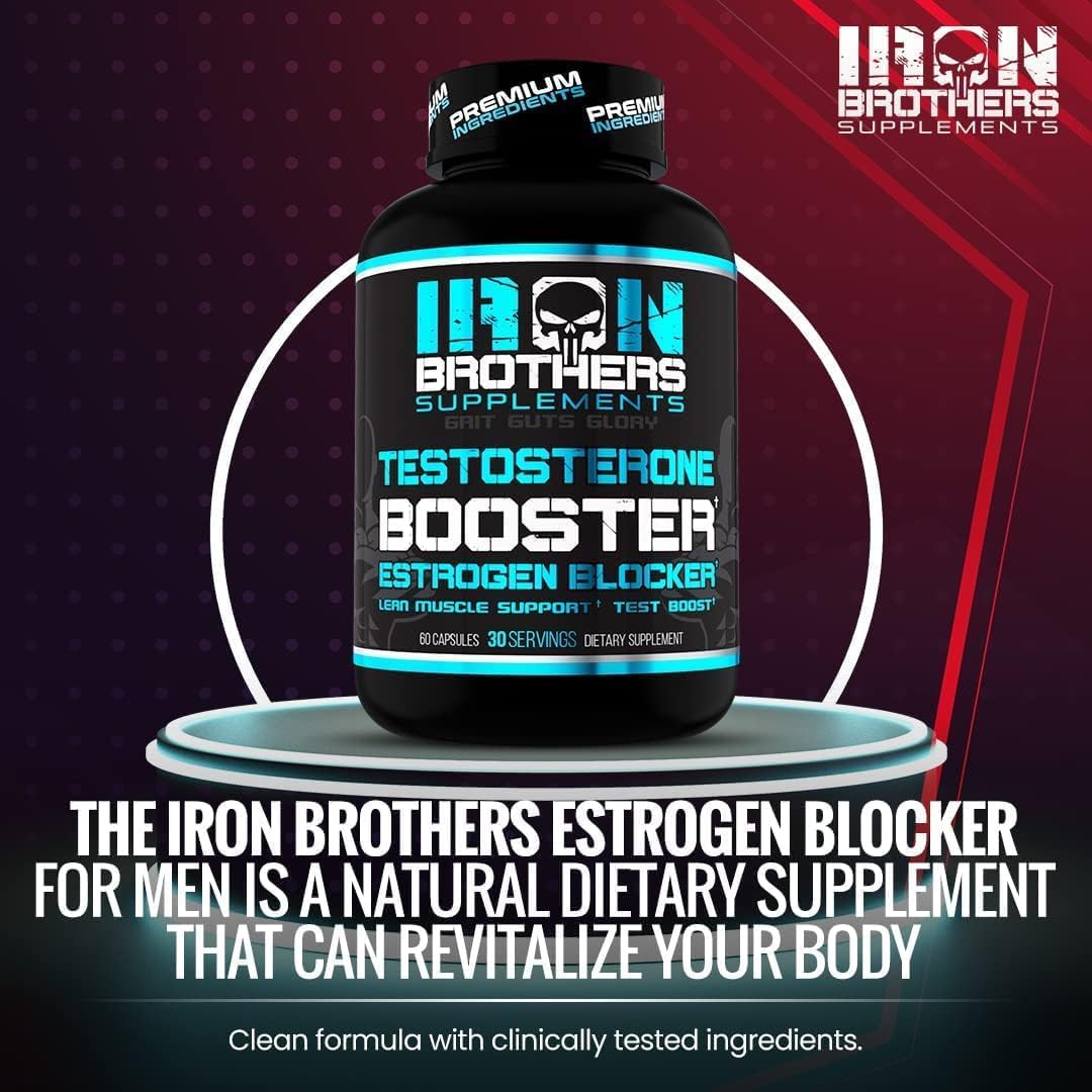Iron Brothers Men’s Testosterone Support Supplement