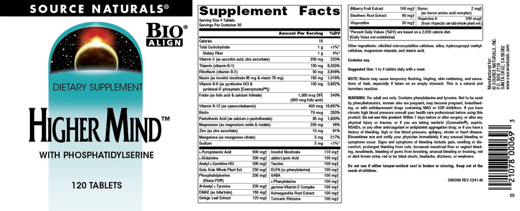 Source Naturals Higher Mind